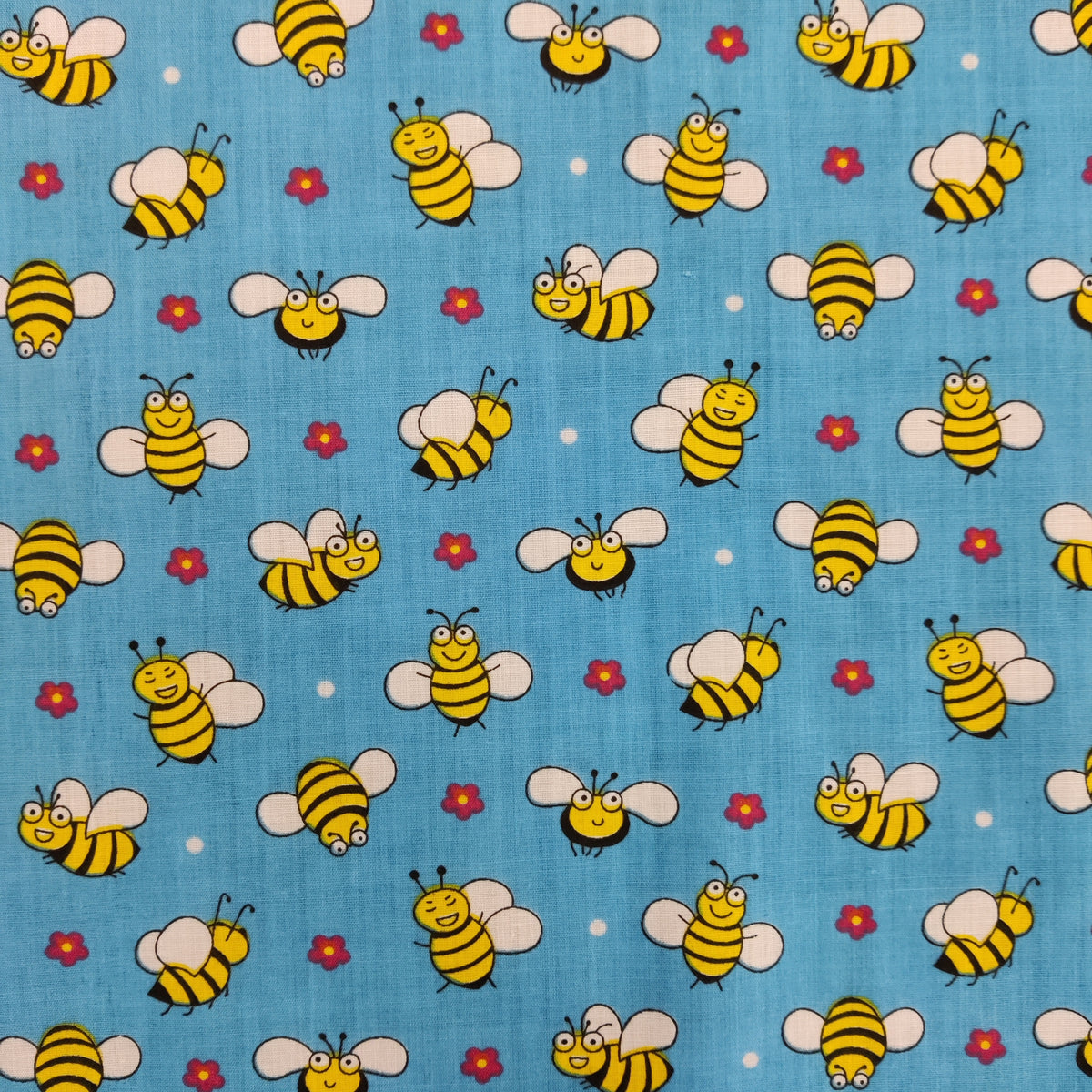 Black & Yellow Stripes 1 Inch Horizontol Stripe Bumble Bee Print Stretch  Spandex Fabric UK Sewing Apparel