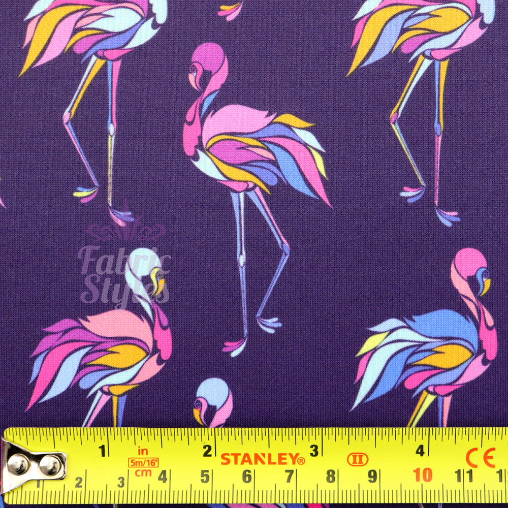 Flamingo jersey outlet fabric