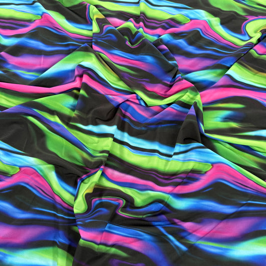 FS1273 Tie Dye ITY Silky Stretch Knit Fabric