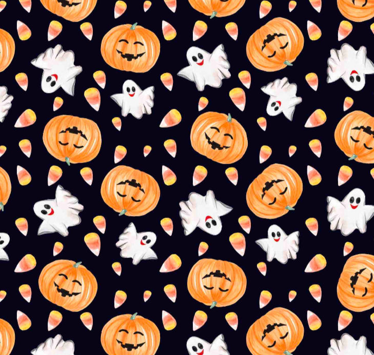 FS5102 Pumpkin Ghosts Halloween Design