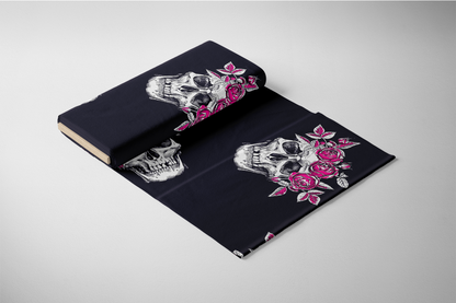 FS5122 Skull Floral Halloween Design