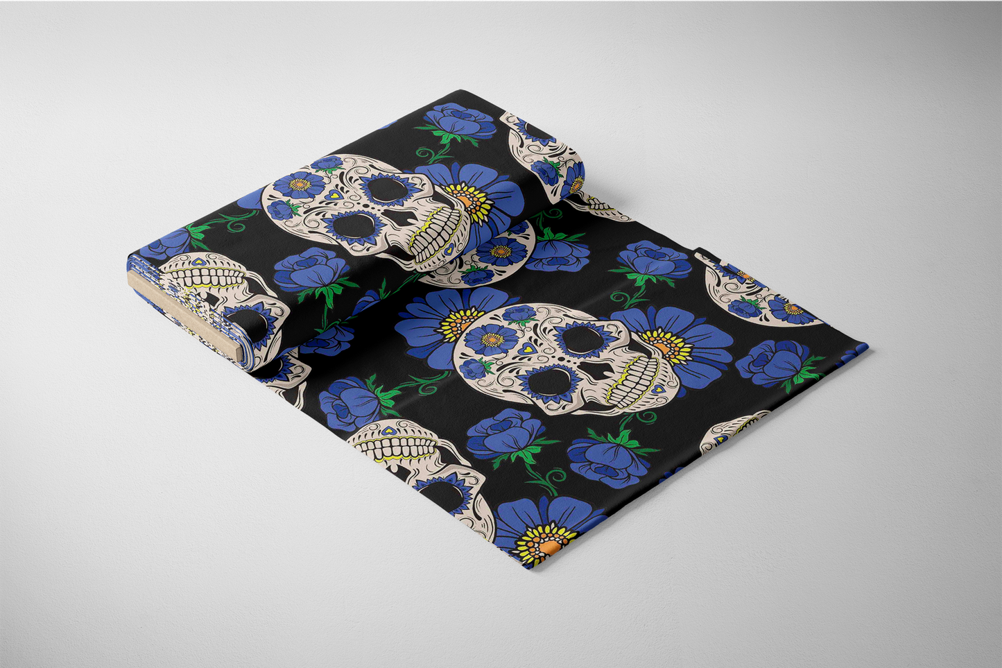 FS5123 Skull Floral Halloween Design