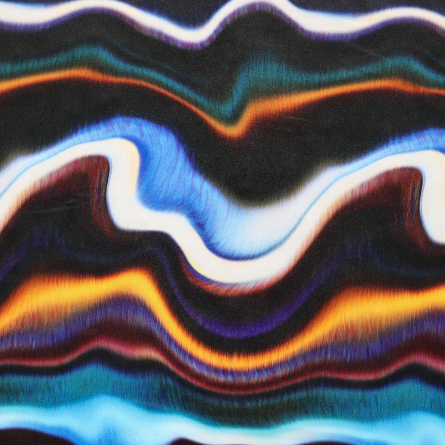 FS1211 Swirl Sensation Tie Dye Print Scuba Stretch Knit Fabric | Fabric | Black, Blue, Brown, Colourful, drape, Fabric, fashion fabric, New, Nude, paint, paint strokes, Scuba, sewing, Stretchy, tie dye, White, Yellow | Fabric Styles