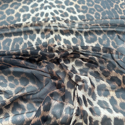 FS005 Leopard Print | Jersey Powermesh Fabric | Fabric | Animal, Beach, Beach Cover, Fabric, Leopard, Leopard Mesh, Mesh, new, Powermesh, Sale, Stretch | Fabric Styles