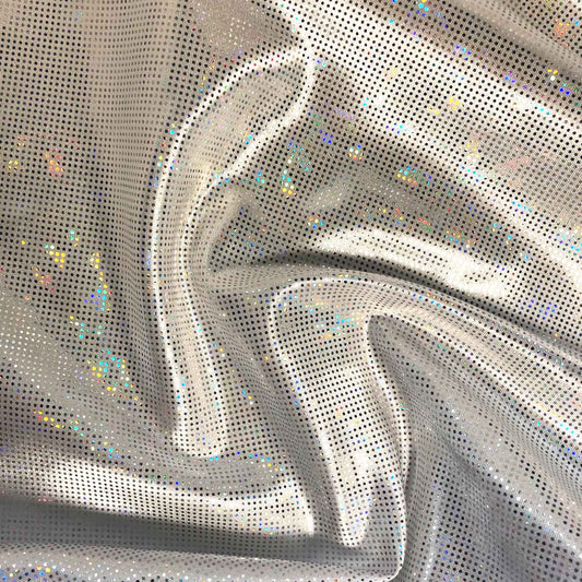 FS638 Ice Chip Satin | Fabric | drape, elastane, Fabric, fashion fabric, Foil, jersey, making, Pink, Polyester, purple, Rainbow, Satin, sewing, Shiny, Silver, Skirt, Stretchy, Watercolour | Fabric Styles