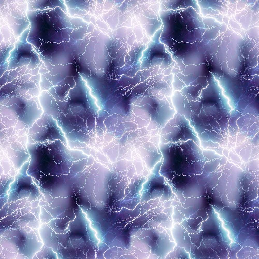 Lightening Bolt Bluey Cotton Lycra – Purpleseamstress Fabric