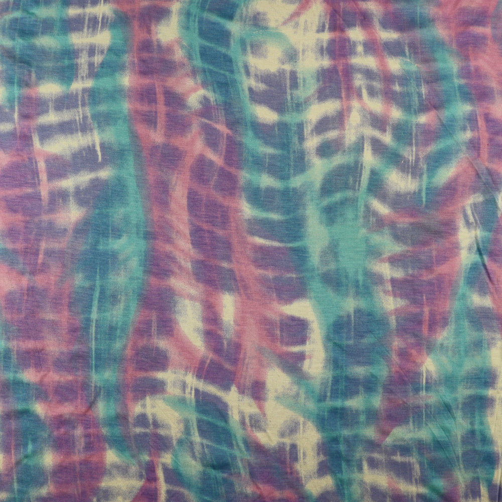 FS675 Pastel Tie Dye | Fabric | Blue, drape, elastane, Fabric, fashion fabric, jersey, making, mono chrome, Pastel, Pink, SALE, sewing, stretch, Stretchy, Tie Dye, Viscose, Viscose Elastane, Water Colour | Fabric Styles