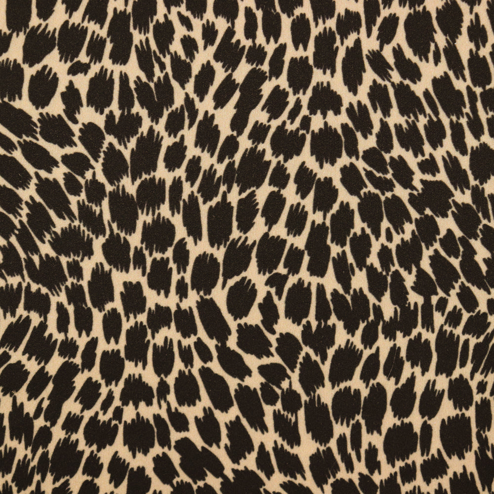 FS1116 Animal Scuba Crepe Fabric | Fabric | Animal, brown, camel, Fabric, Sale, Scuba, Stretchy | Fabric Styles