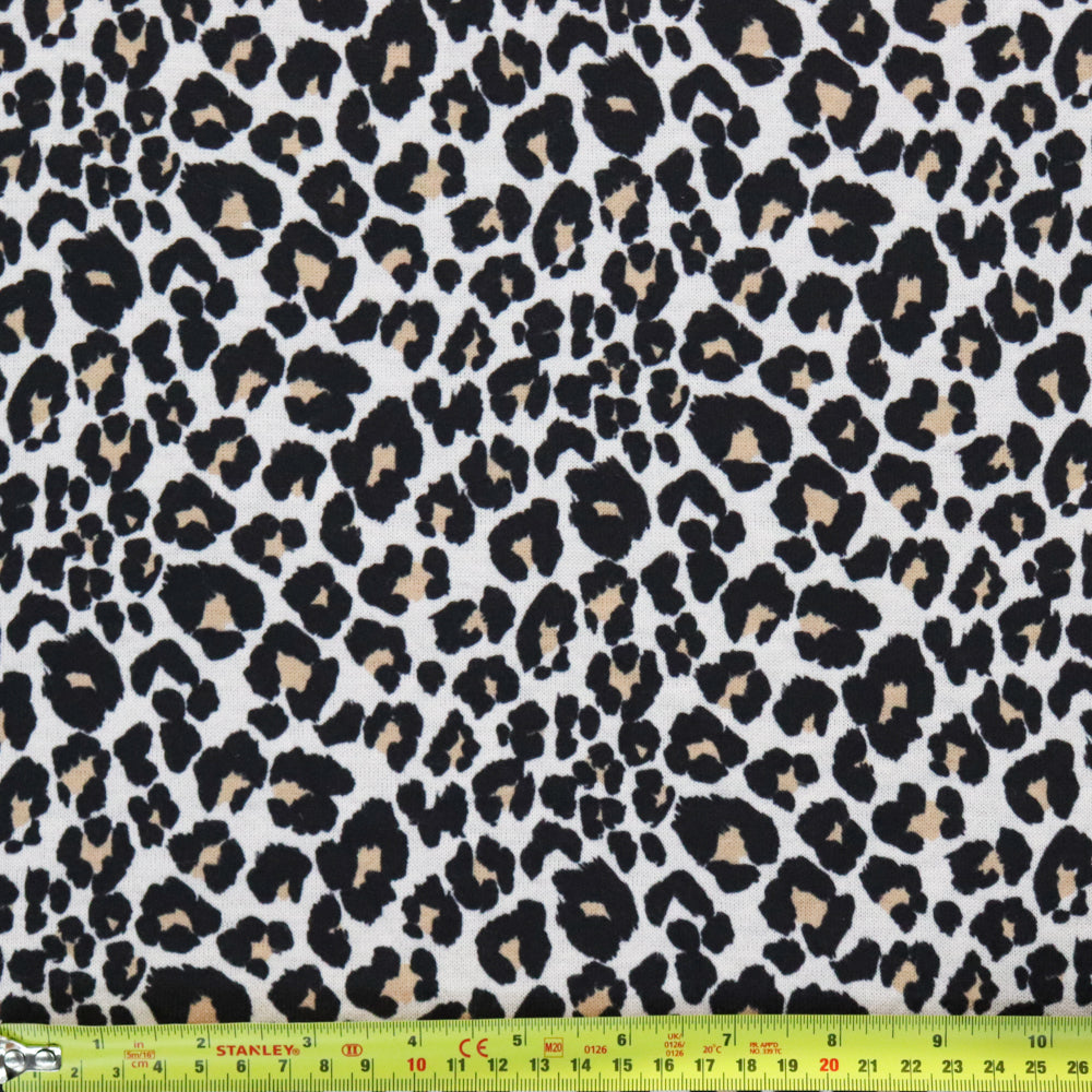 Leopard Knitwear Fabric (61C) | Animal, Fabric, knitwear, Leopard, New | Fabric Styles