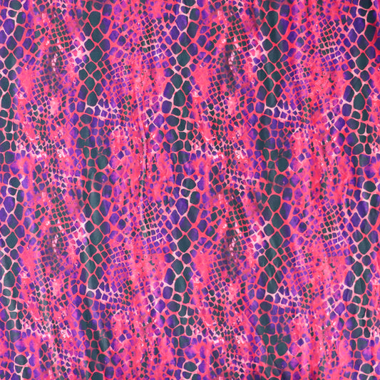 Red Snake Print (64C) | Fabric, New, snake, Soft Touch | Fabric Styles