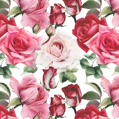 FS433 Rose World | Fabric | drape, Fabric, fashion fabric, Floral, Flower, Rose, Roses, Scuba, sewing, Stretchy | Fabric Styles