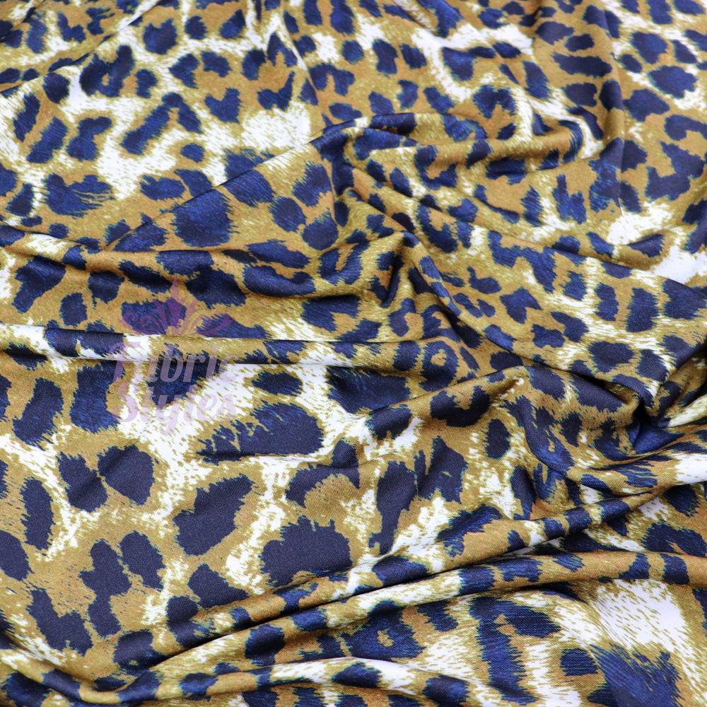 FS700 Leopard | Fabric | Activewear, Animal, Brown, drape, Fabric, fashion, fashion fabric, Leopard, polyester, Sale, sportswear, stretch, Stretchy, Swim, Swimming, Swimwear | Fabric Styles