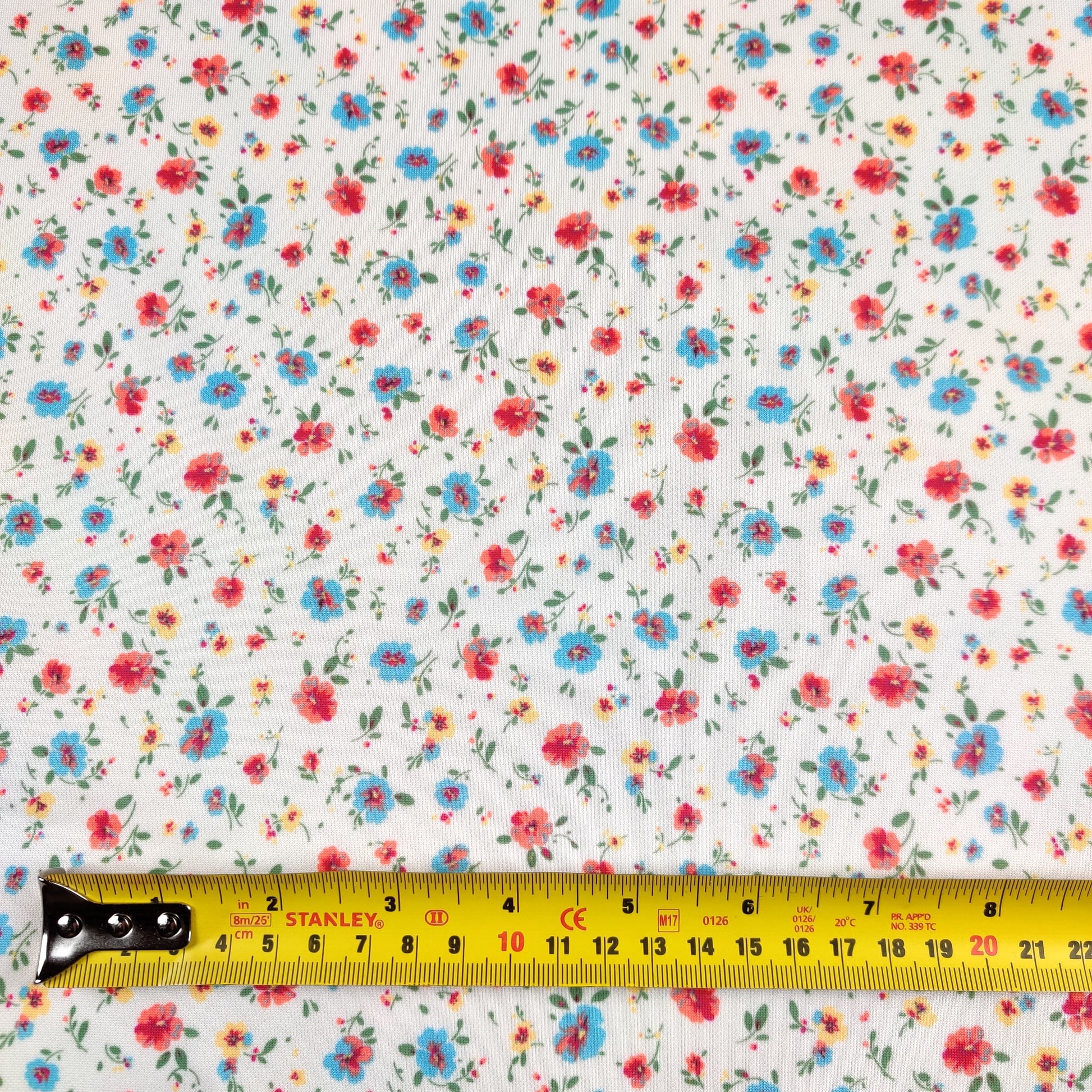 FS477 Ditsy Floral | Fabric | drape, Fabric, fashion fabric, Floral, Flower, Nude, Scuba, sewing, Stretchy | Fabric Styles