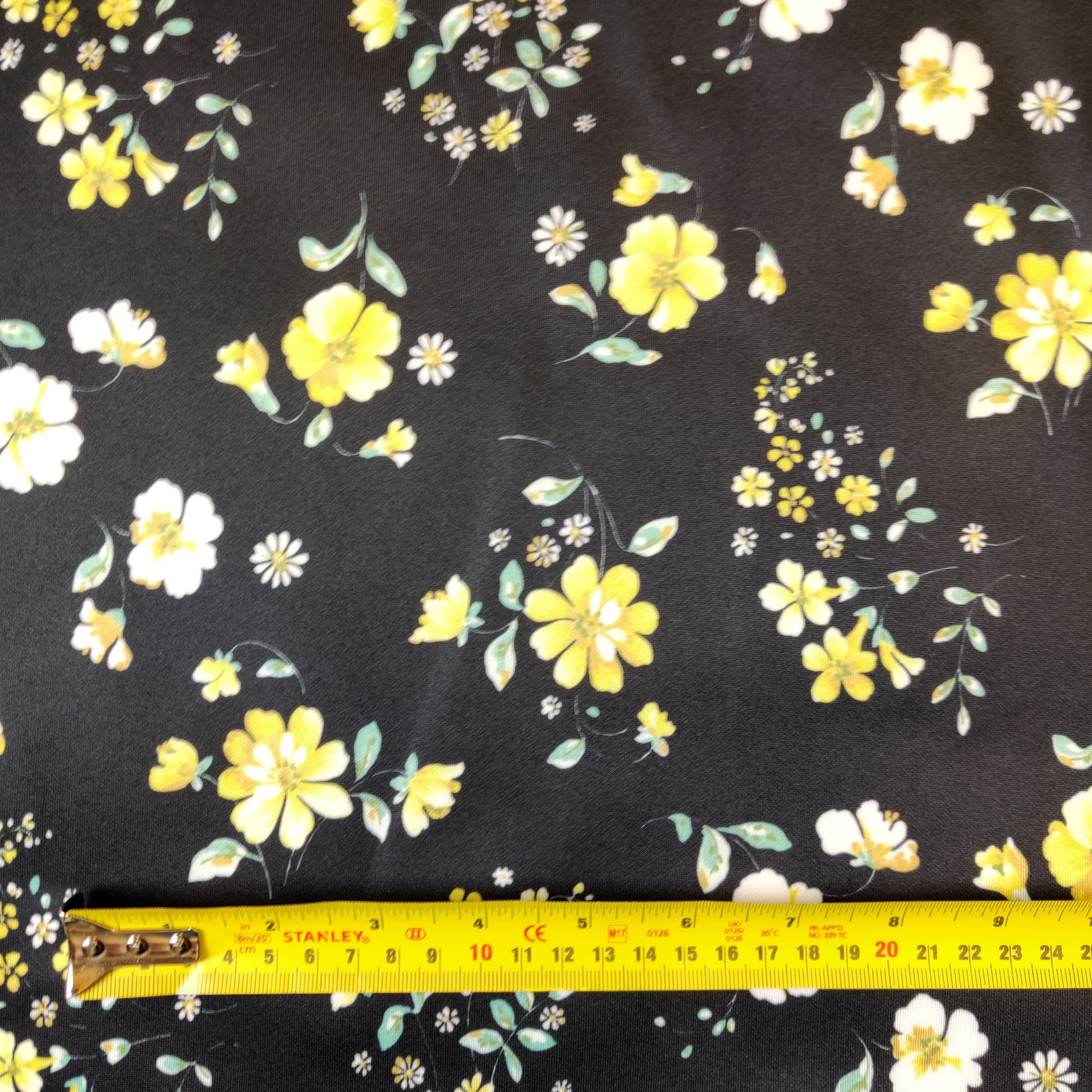 FS449 Yellow Ditsy | Fabric Styles