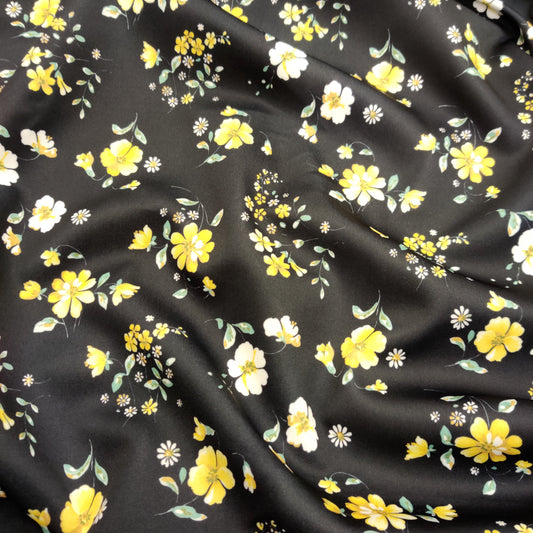 FS449 Yellow Ditsy | Fabric Styles