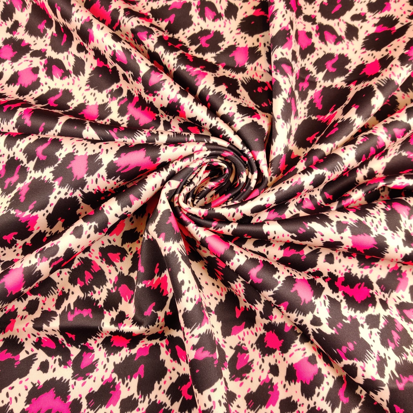 FS456 Paint Stroke Leopard | Fabric | Animal, drape, Fabric, fashion fabric, FS456, Leopard, Scuba, sewing, Stretchy | Fabric Styles