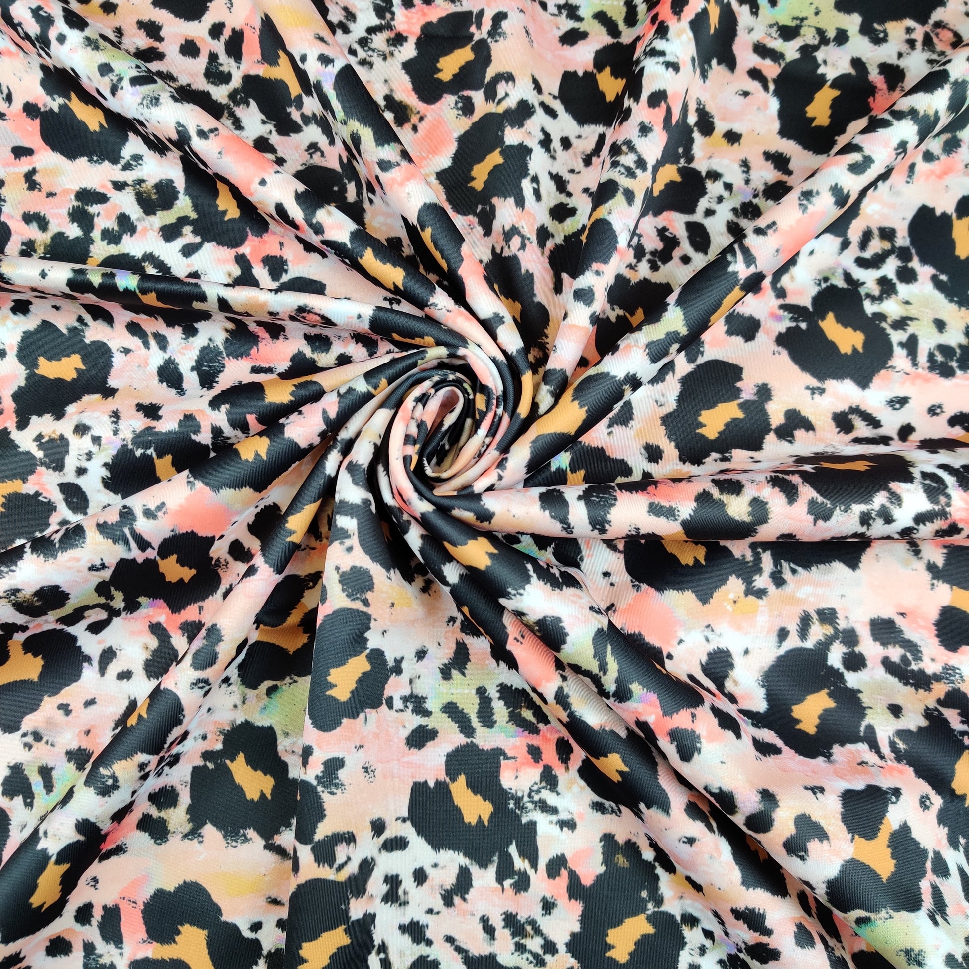 FS455 Leopard | Fabric | Animal, drape, Fabric, fashion fabric, Leopard, Scuba, sewing, Stretchy | Fabric Styles