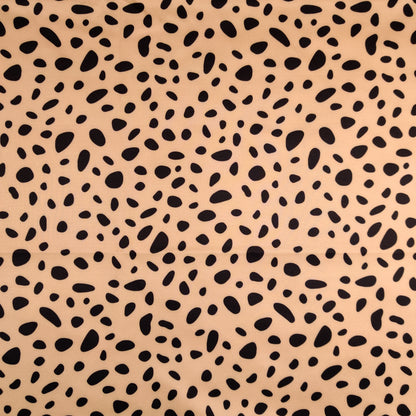 FS441 Dalmatian Spots | Fabric | Animal, Camel, Dalmatian, drape, Fabric, fashion fabric, Nude, Scuba, sewing, Spot, Spots, Stretchy | Fabric Styles