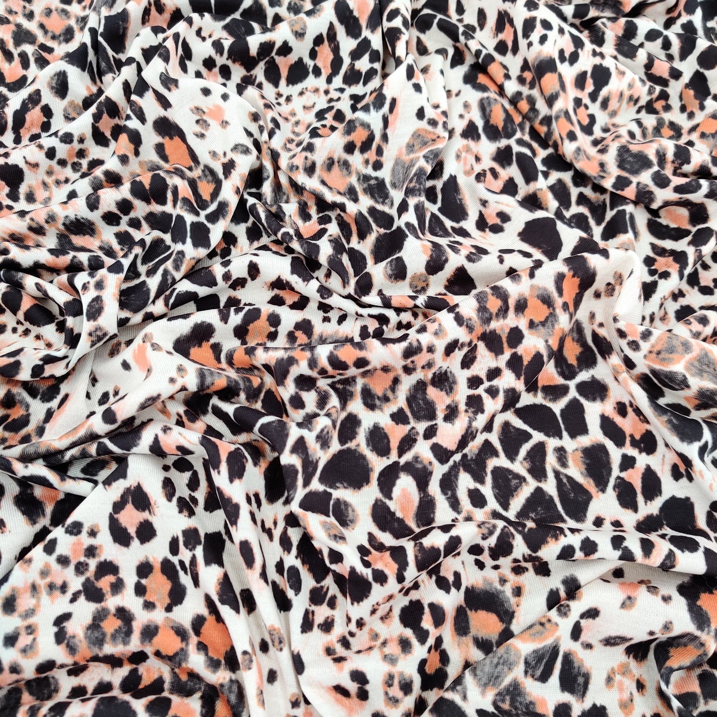 FS533 Leopard | Fabric | Animal, Animals, drape, Fabric, fashion fabric, Leopard, Leopards, sewing, spun poly, Spun Polyester, Spun Polyester Elastane, Stretchy | Fabric Styles