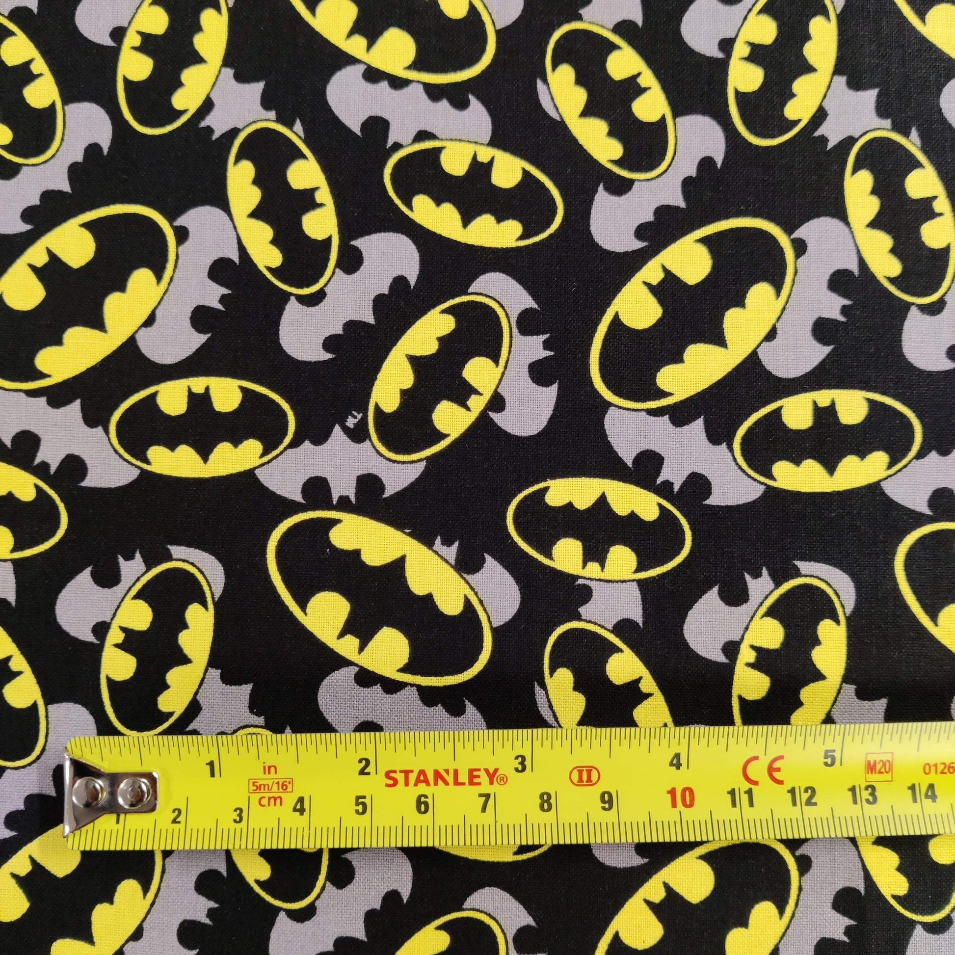 FS636_6 Batman Logo Comics Cotton | Fabric | Batman, Blue, Brand, Branded, Children, comic, comics, Cotton, Cotton SALE, dc, drape, Fabric, fashion fabric, hero, Kids, Light blue, logo, making, Pencil, superhero | Fabric Styles