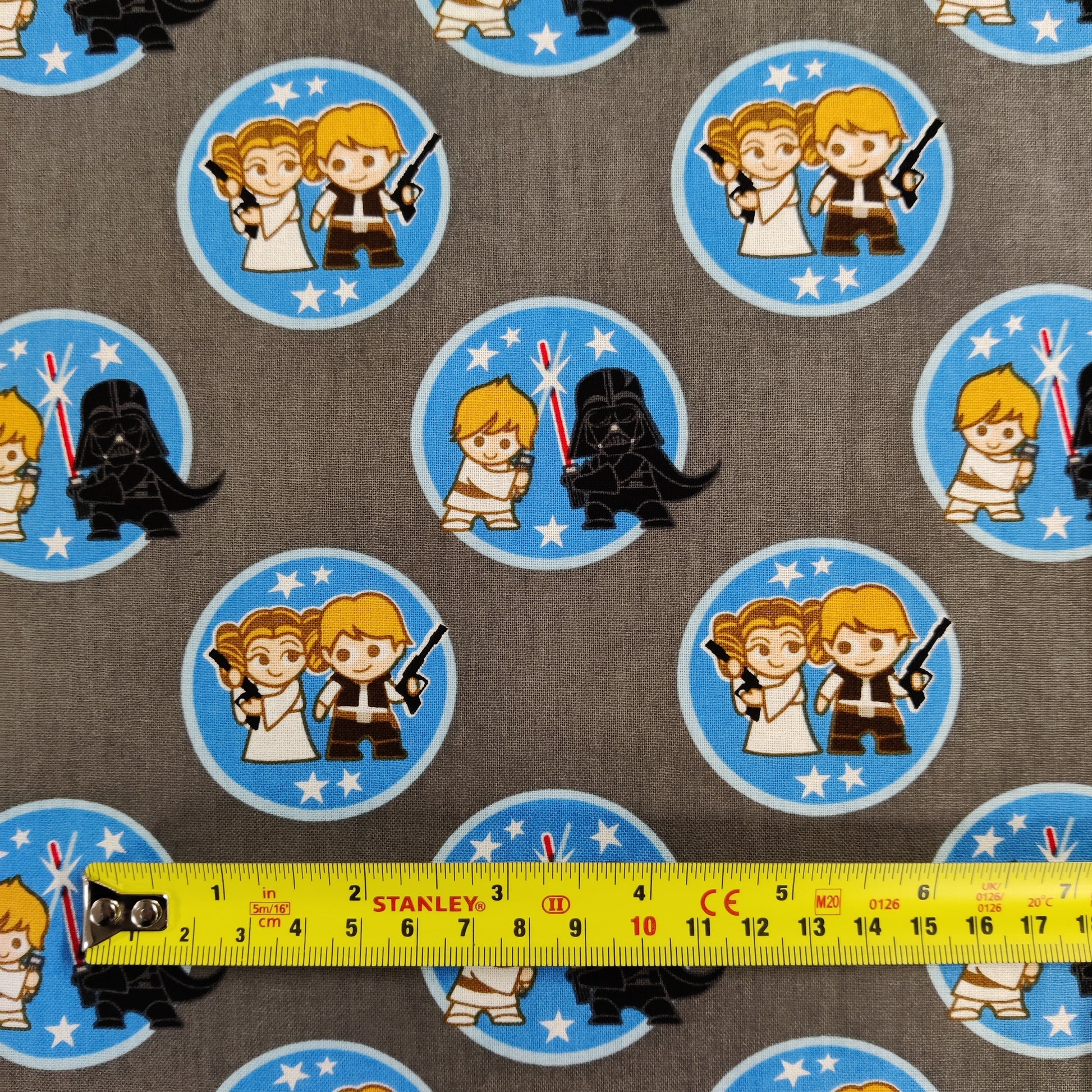 FS598_5 Star Wars Kawaii Duo Token Cotton | Fabric | Brand, Branded, Children, comic, Cotton, Darth, Darth Vader, Fabric, fashion fabric, Flash, Iron Man, Kids, logo, making, man, Navy, Star, Star Wars, Vader, War, Wars | Fabric Styles