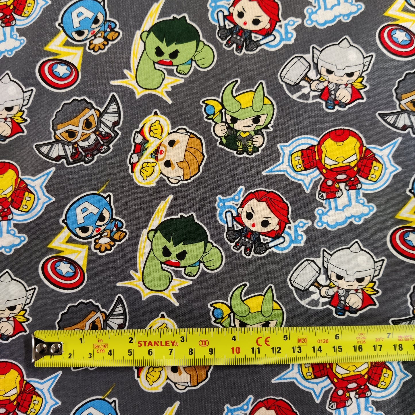 FS641_6 Mini Action Heroes Marvel Comics | Fabric | Black, Black Widow, Blue, Brand, Branded, Children, comic, comics, Cotton, Fabric, fashion fabric, Flash, hero, Hulk, invincible, Iron, Iron Man, Kids, Light blue, logo, making, man, Marvel, Marvel Comics, Navy, Spider, Spider Man, Spiderman, super, superhero, The incredible hulk, the invincible, Thor, Villain, Widow | Fabric Styles