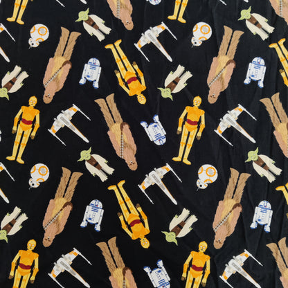 FS598_9 Star Wars Yoda Cotton | Fabric | Brand, Branded, Children, comic, Cotton, Cotton SALE, Darth, Darth Vader, Fabric, fashion fabric, Flash, Iron Man, Kids, logo, making, man, Navy, Star, Star Wars, Vader, War, Wars | Fabric Styles