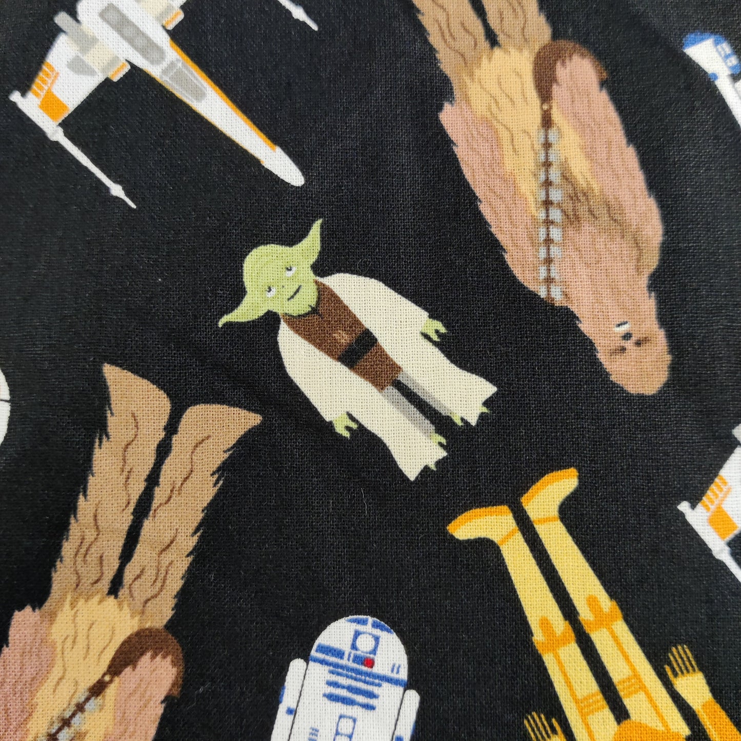 FS598_9 Star Wars Yoda Cotton | Fabric | Brand, Branded, Children, comic, Cotton, Cotton SALE, Darth, Darth Vader, Fabric, fashion fabric, Flash, Iron Man, Kids, logo, making, man, Navy, Star, Star Wars, Vader, War, Wars | Fabric Styles