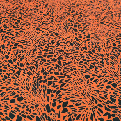 FS845_1 Leopard Animal | Fabric | animal, drape, Fabric, fashion fabric, green, Leopard, making, Sale, Scuba, sewing, spots, Stretchy | Fabric Styles