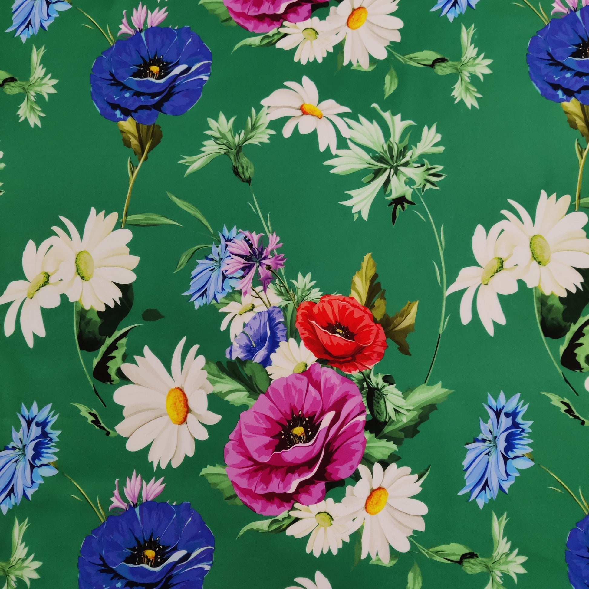 FS820 Floral | Fabric | drape, elastane, Fabric, fashion fabric, Floral, Flower, jersey, making, Polyester, Purple, Scuba, sewing, Skirt, stretch, Stretchy | Fabric Styles