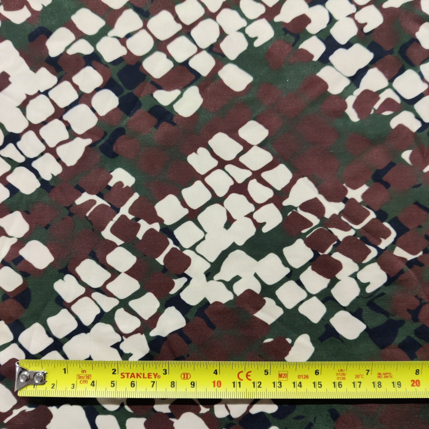 140B - 1m Snake Camo | fabric, limited, sale | Fabric Styles