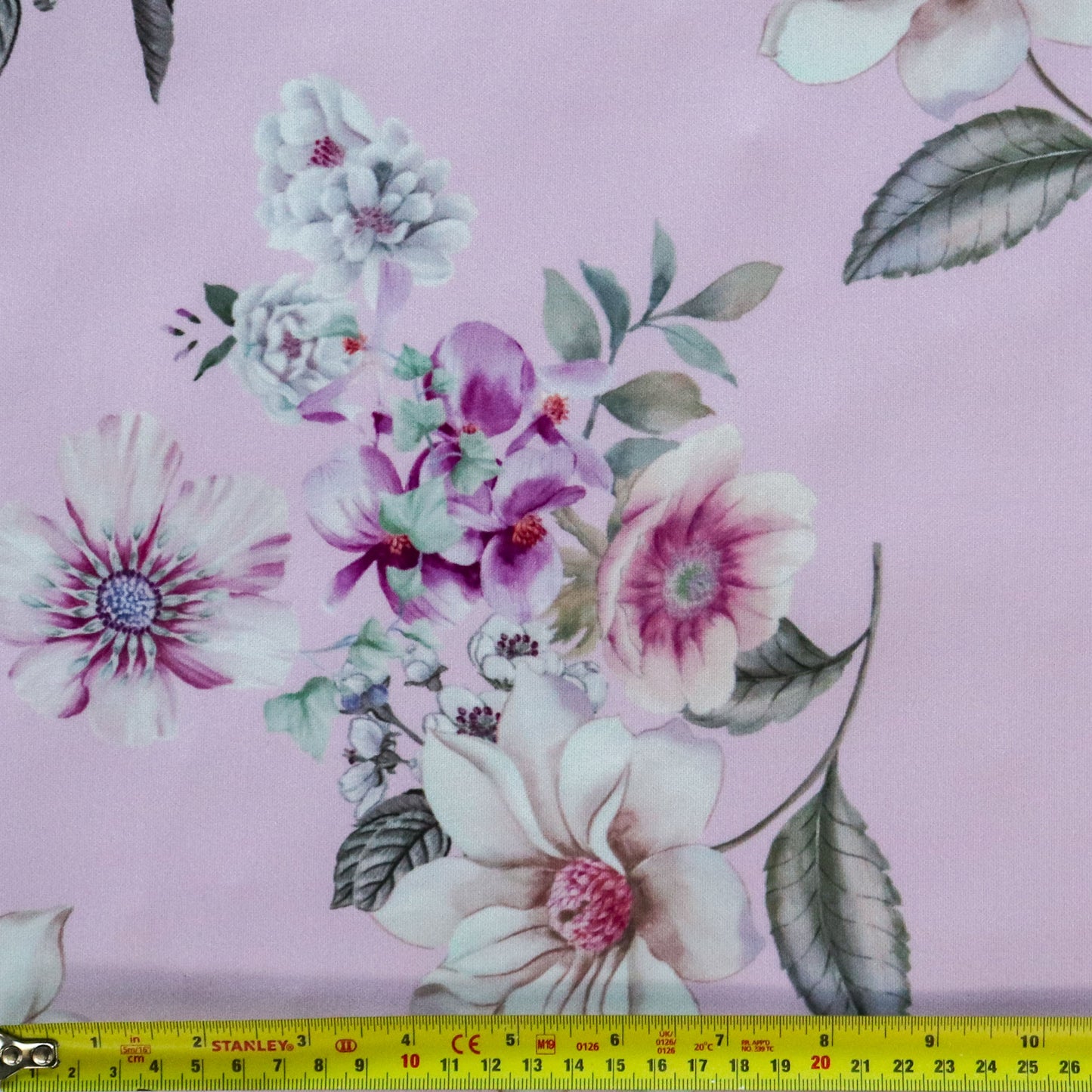 FS1180 Pink Flower Lust Print Scuba Stretch Knit Fabric | Fabric | fabric, floral, New, pink, scuba | Fabric Styles