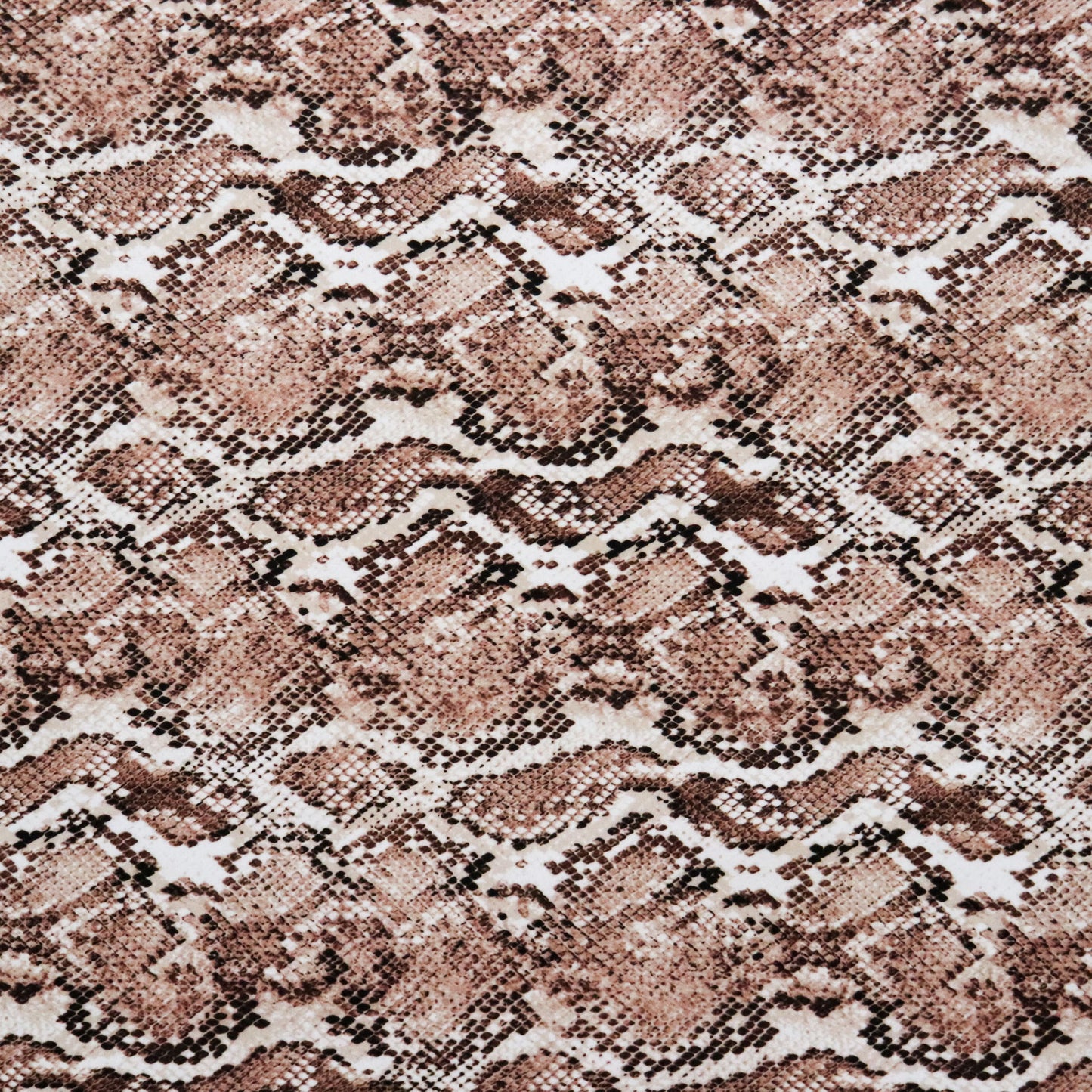 FS1185 Brown Natural Snake Skin Print Scuba Stretch Knit Fabric | Fabric | Animal, fabric, Natural, New, scuba, Skin, snake, Snake Skin, Snakeskin | Fabric Styles