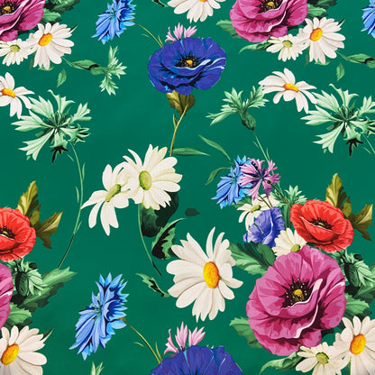 FS820 Floral | Fabric | drape, elastane, Fabric, fashion fabric, Floral, Flower, jersey, making, Polyester, Purple, Scuba, sewing, Skirt, stretch, Stretchy | Fabric Styles