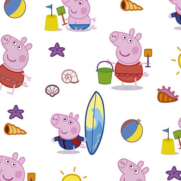 FS891_2 Peppa Pig Beach Day Cotton