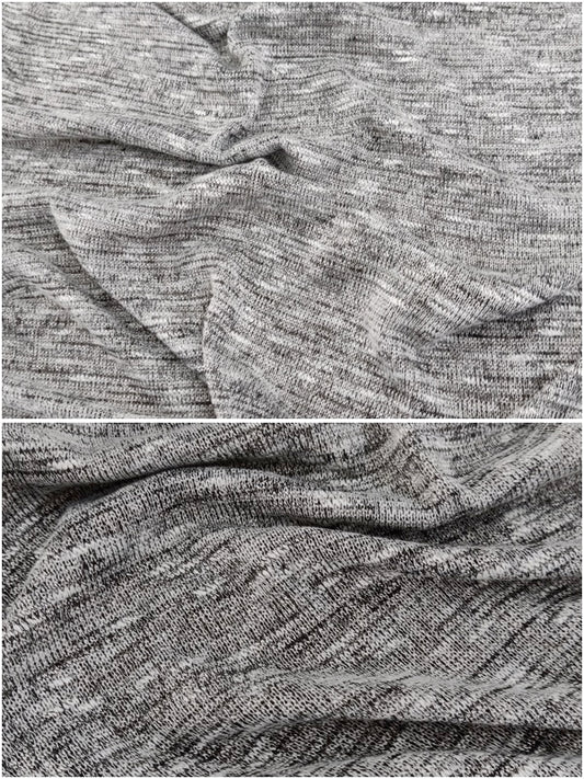 FS719_1 Grey Loose Knit Stretch Fabric | Fabric | drape, Elastane, Fabric, fashion fabric, Grey, Jersey Knit, knit, knit wear, Knitted, knitwear, Light Knitwear, Loose Knit, Loungewear, Loungwear, Nude, Plain, Polyester, sewing, Soft, Stretchy, Viscose | Fabric Styles