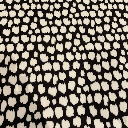 FS841 Monochrome Animal | Fabric | drape, Dress making, Fabric, fashion fabric, jersey, making, Mono, Monochrome, Polyester, Scuba, sewing, Stretch, Stretchy | Fabric Styles