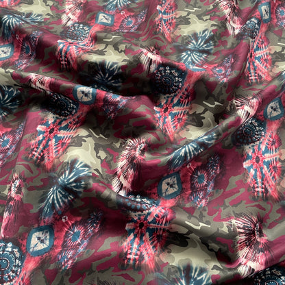 FS878 Camouflage Tie Dye | Fabric | animal, Camo, camouflage, Fabric, green, Leopard, sale, scuba, spots | Fabric Styles