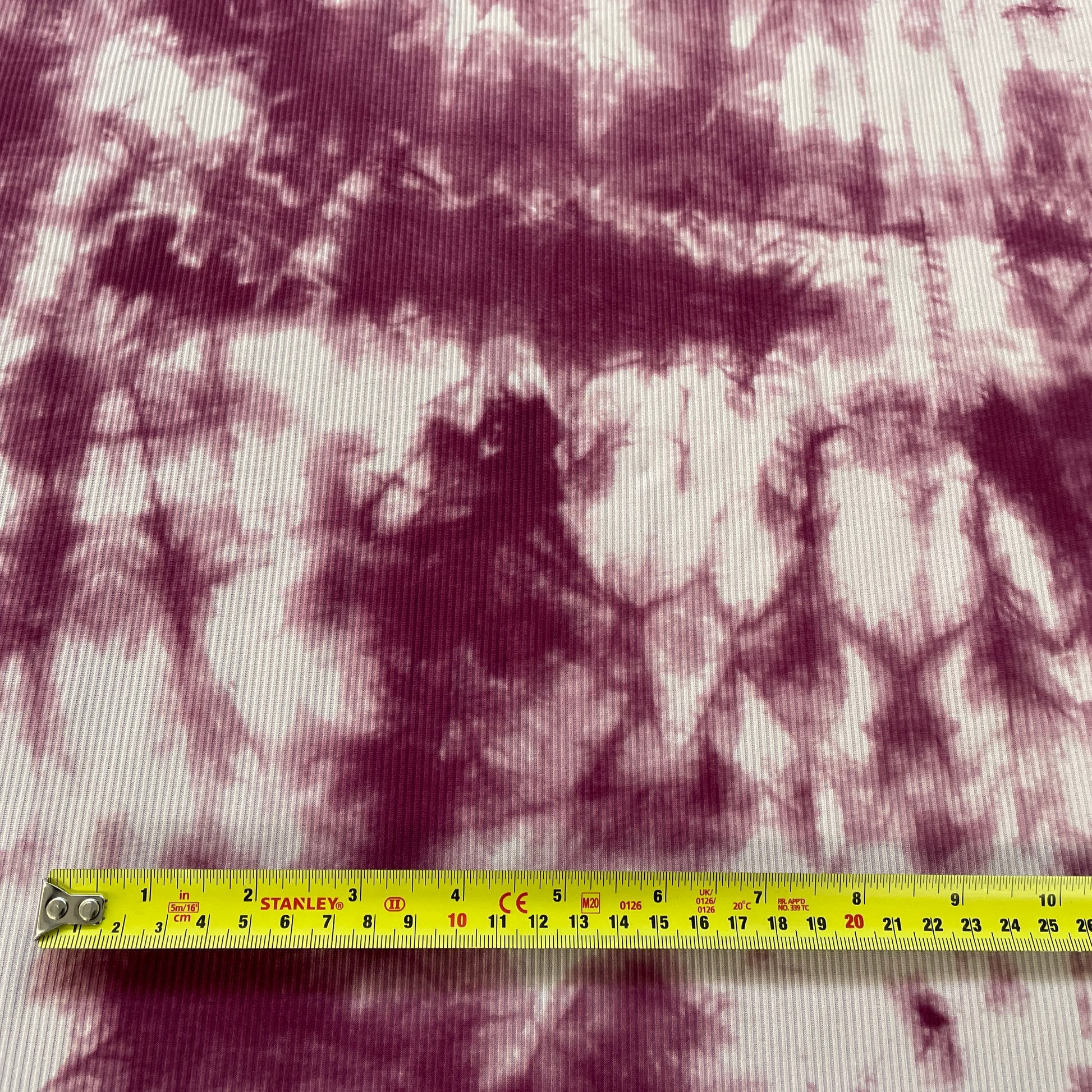 FS890 Tie Dye Rib Stretch Knit Fabric Purple | Fabric | children, drape, elastane, Fabric, fashion fabric, jersey, kid, kids, Loungewear, making, Pink, Polyester, Rib, Ribbed, Ribbing, Sale, sewing, stretch, Stretchy, Tie Dye | Fabric Styles