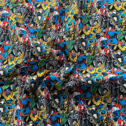 FS641_3 Marvel Comics Villain | Fabric | Black, Black Widow, Blue, Brand, Branded, Children, comic, comics, Cotton, Fabric, fashion fabric, Flash, hero, Hulk, invincible, Iron, Iron Man, Kids, Light blue, logo, making, man, Marvel, Marvel Comics, Navy, Spider, Spider Man, Spiderman, super, superhero, The incredible hulk, the invincible, Thor, Villain, Widow | Fabric Styles